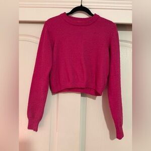 Abound Fuchsia Crew Neck Sweater